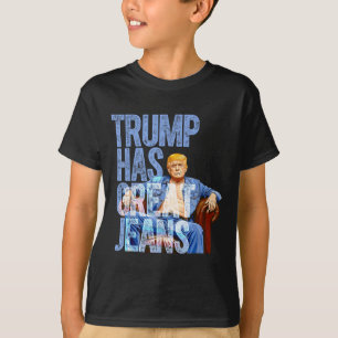 Trump har Underbara Jeans-funny politisk Meme Shir T Shirt
