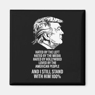 Trump hatad av vänstern hatad av media magnet