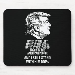 Trump hatad av vänstern hatad av media musmatta