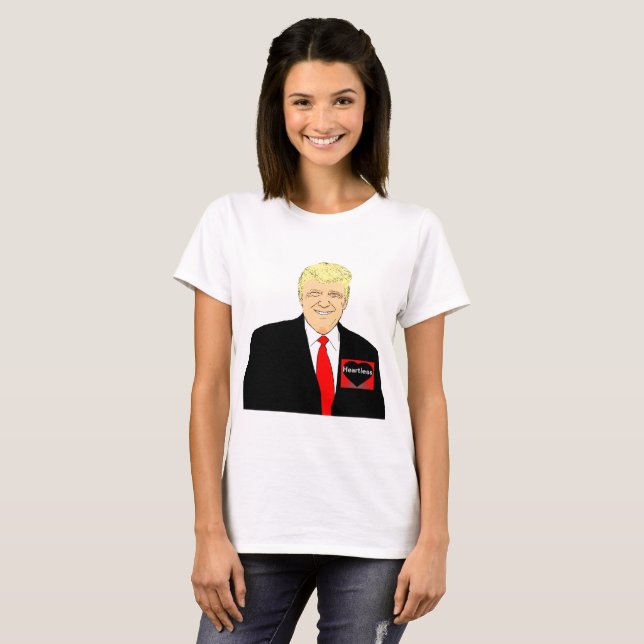 Trump Heartless T-Shirt (Hel framsida)