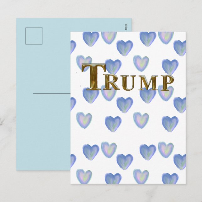 TRUMP HELG VYKORT (Fram/baksida)