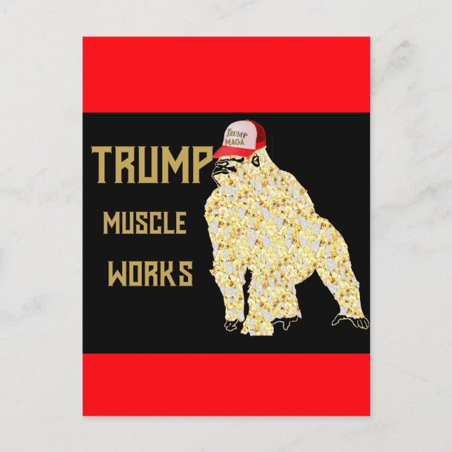 TRUMP HELG VYKORT (Framsida)