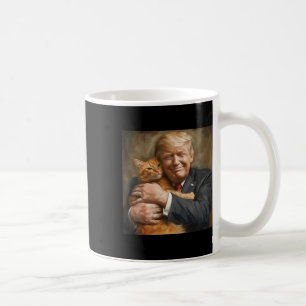 Trump Hugger An Orange Cat 2024 Kaffemugg