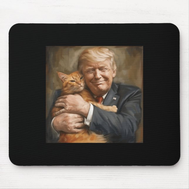 Trump Hugger An Orange Cat 2024 Musmatta (Framsidan)