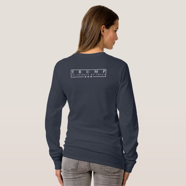 TRUMP i Amerika. T Shirt (Hel baksida)