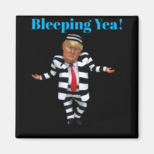 Trump i Bära av fängelser Magnet (Framsidan)