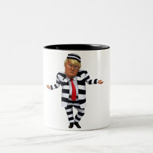 Trump i Bära av fängelser Två-Tonad Mugg