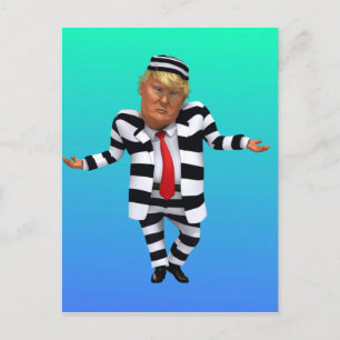 Trump i Bära av fängelser Vykort