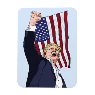 Trump i chef magnet