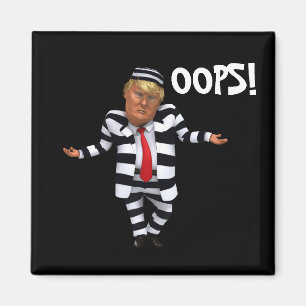 Trump i Fängelsemagnet i Bära Magnet