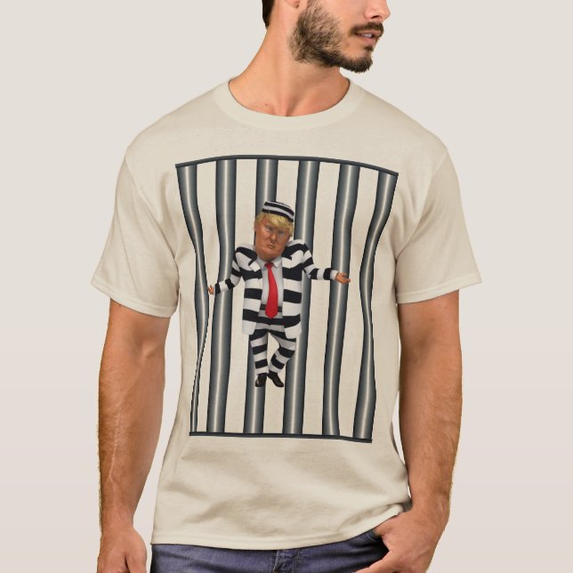 Trump i fängelset Bära T-Shirt (Framsida)