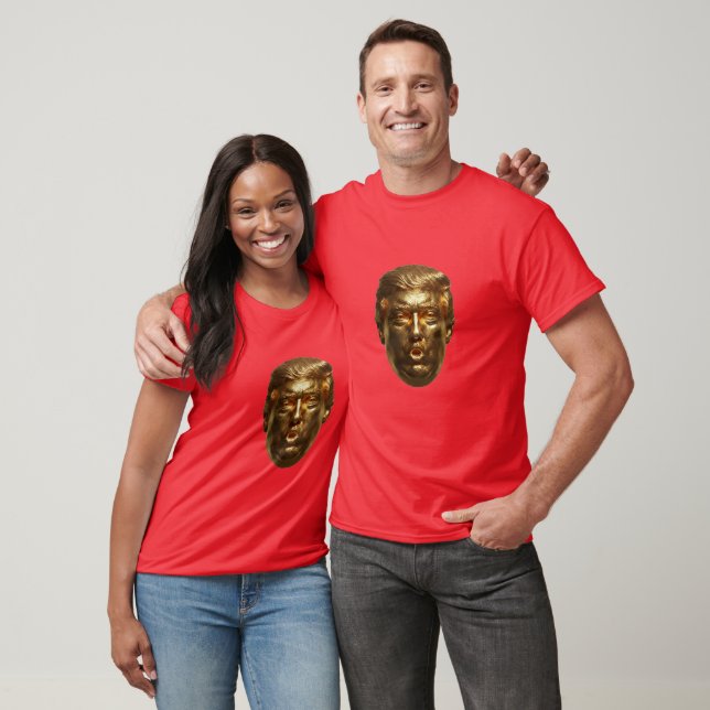 Trump i guld t shirt (Unisex)