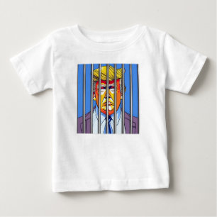 Trump i Jail Baby Bra Jersey T-Shirt
