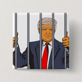 Trump i Jail bakom pub Knapp
