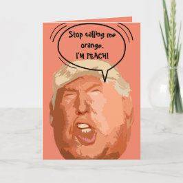 Trump I m-Peach-funktionskort Kort