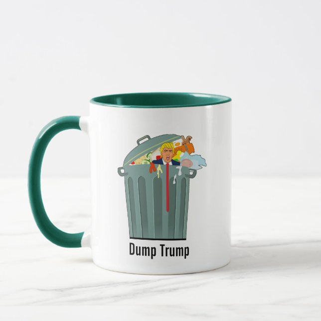 Trump i Sopor kan dumptrump Mugg (Vänster)