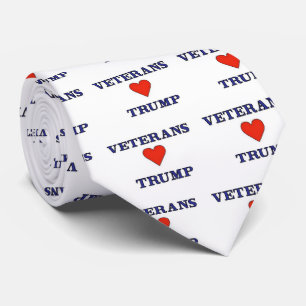Trump i Veterans Kärlek Slips