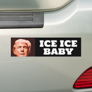TRUMP ICE ICE BABY BUMPERDEKAL BILDEKAL