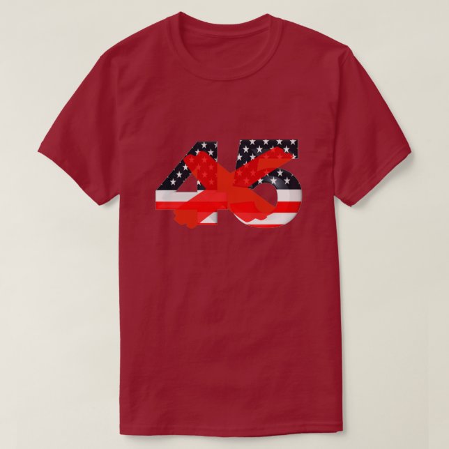 Trump Impeachment Party T Shirt (Design framsida)