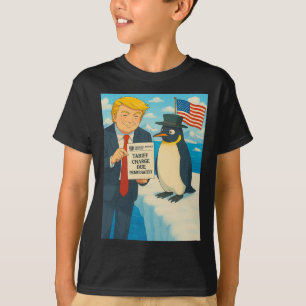 Trump Imponera på att införa tull på Penguin Anime T Shirt