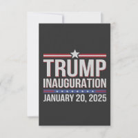 Trump Inaguration Day 20 januari 2025 President