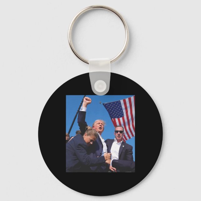 Trump Ination-försök Nyckelring (Framsida)