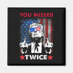 Trump Ination Försök Trump 2025 Du Miste Två Gånge Magnet