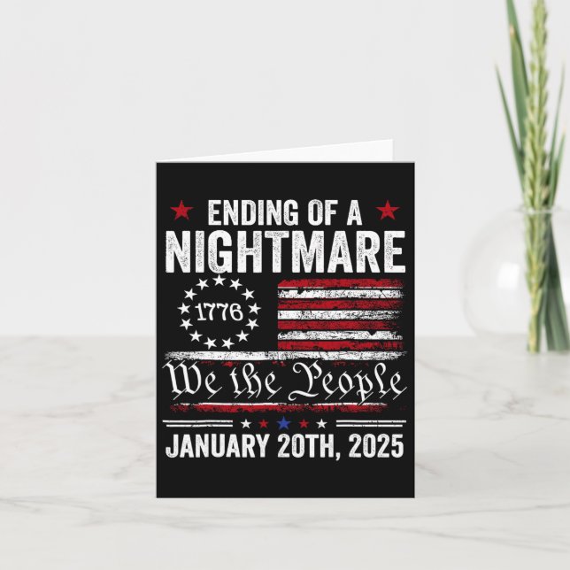 Trump Inauguration Day 2025 President Donald Trump Kort (Framsida)