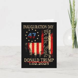 Trump Inauguration Day 2025 President Donald Trump Kort