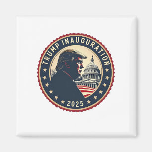 Trump Inauguration Day 2025 Proud Maga Magnet