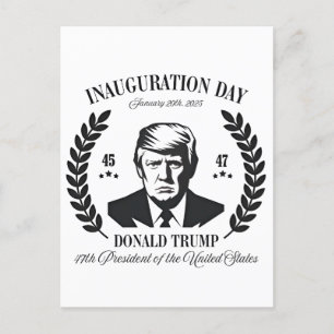 Trump Inauguration Day 2025 Proud Maga Vykort
