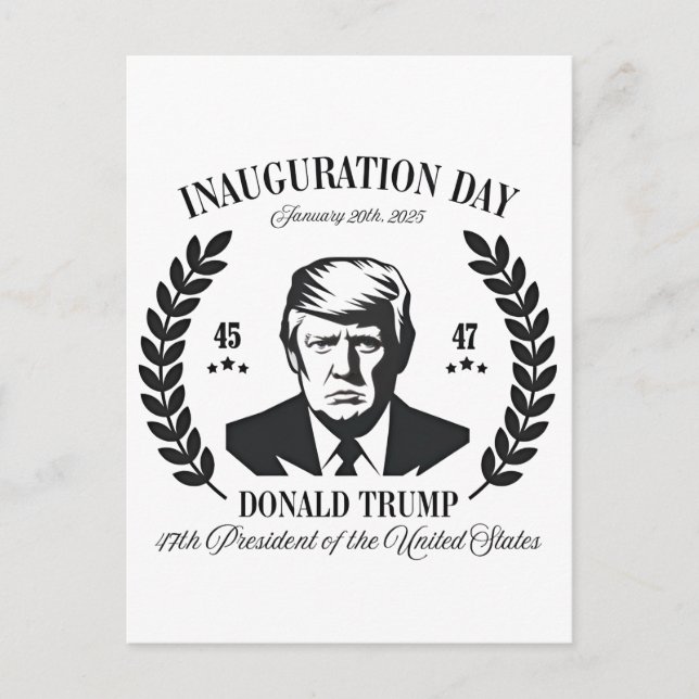 Trump Inauguration Day 2025 Proud Maga Vykort (Framsida)