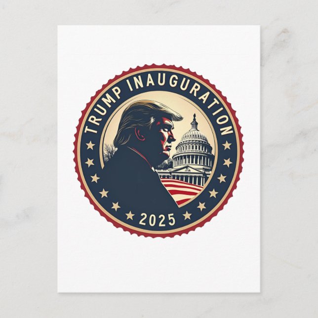 Trump Inauguration Day 2025 Proud Maga Vykort (Framsida)