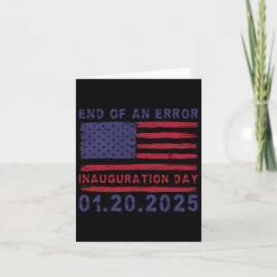 Trump Inauguration Day 2025 Shield - end of an Err Kort