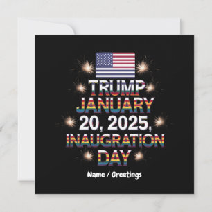 Trump Inauguration Day 20 januari 2025 Inbjudningar