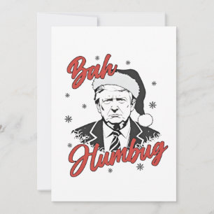 Trump Inaugurationsdag Jultombahs humbug Inbjudningar