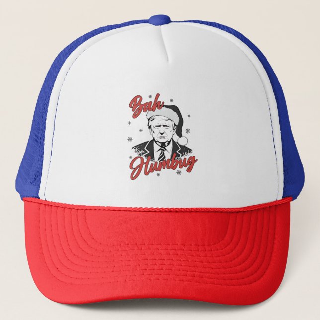 Trump Inaugurationsdag Jultombahs humbug Keps (Framsida)