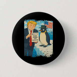 Trump Inför tullens Penguin Anime Politik Member D Knapp