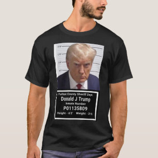 Trump Inmate Mugshot T-Shirt