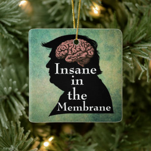 Trump/Inš Ceramic Ornament