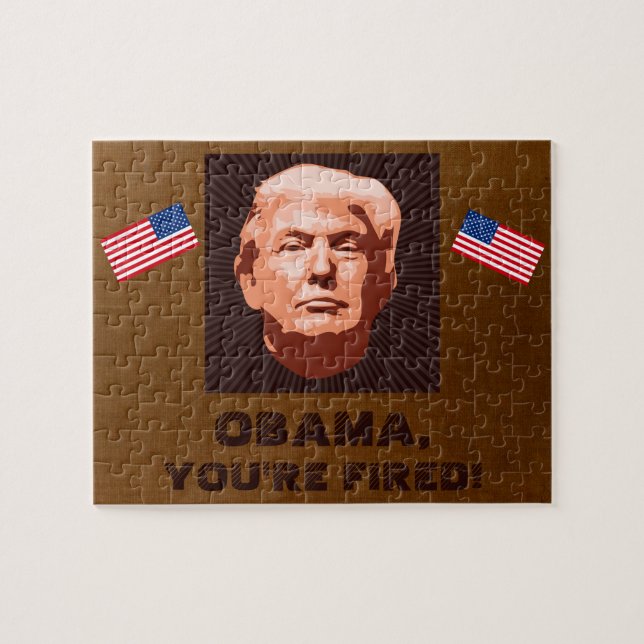 Trump-installation 2017 pussel (Horisontell)