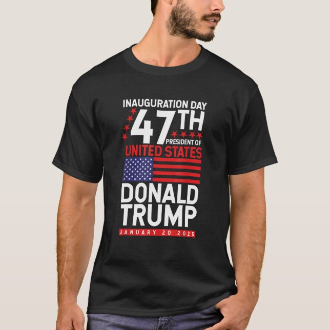 Trump-installation 2025 t shirt (Framsida)