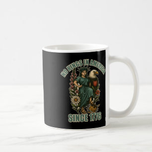 Trump inte kung i Amerika sedan 1776 Anti Isstaty Kaffemugg
