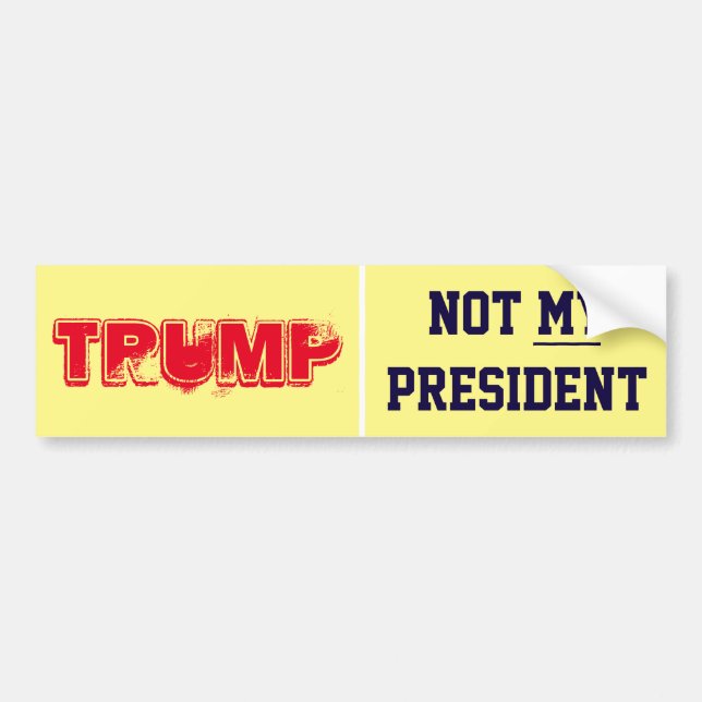 Trump. Inte min president Bildekal (Framsidan)