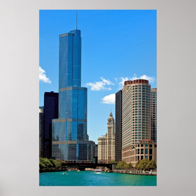 Trump Internationell Hotel & Torn® Chicago Poster (Framsidan)