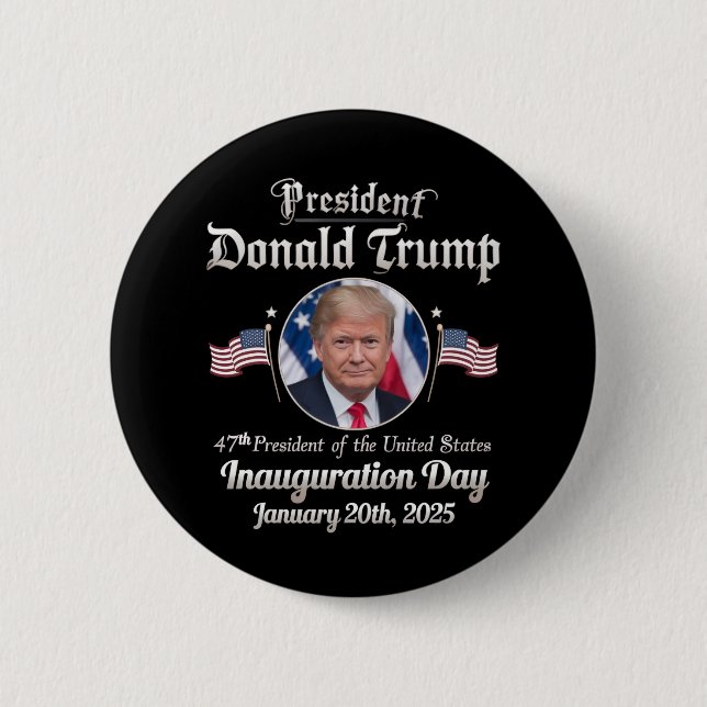 Trump invigning dag 2025 47:e USA:s president Knapp (Framsida)