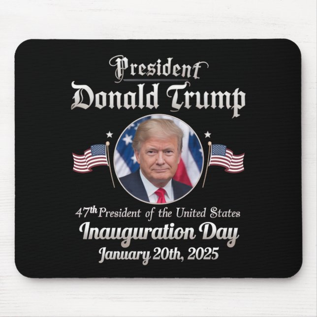 Trump invigning dag 2025 47:e USA:s president Musmatta (Framsidan)