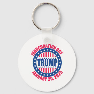 Trump invigning dag 2025 Usa Patriotisk Januari  Nyckelring