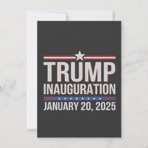 Trump invigning dag januari 2025 President Inbjudningar