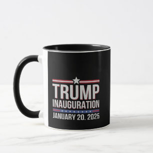 Trump invigning dag januari 2025 President Mugg